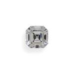 A 3.01 Carat Square Emerald-Cut Diamond, G Color, VS2 Clarity