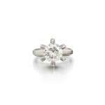 Diamond Ring | 3.46克拉 圓形 J色 鑽石 戒指