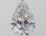 A 1.02 Carat Pear-Shaped Diamond, D Color, SI2 Clarity