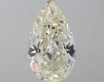 A 3.05 Carat Pear-Shaped Diamond, N Color, SI1 Clarity