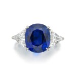 Sapphire and Diamond Ring |  卡地亞 | 藍寶石配鑽石戒指