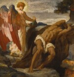 Study for Elijah in the Wilderness