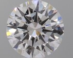 A 1.13 Carat Round Diamond, F Color, Internally Flawless