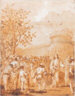 The meeting of Jesus and Zacchaeus |  La Rencontre de Zachée et de Jésus