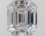 A 1.12 Carat Emerald-Cut Diamond, D Color, SI1 Clarity