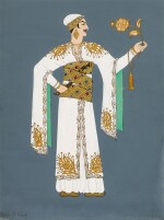 Costume Designs for Prince Achmed in Shéhérazade and Snow Queen (Two Works)