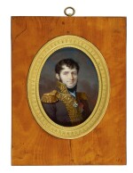 JEAN DÉSIRÉ MUNERET | Portrait of General Baron Antoine-Henri de Jomini (1779-1869)