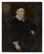 DUTCH SCHOOL, CIRCA 1655 | PORTRAIT OF A GENTLEMAN, POSSIBLY JOOST VAN DE BEMPDE (1577 - 1658), THREE-QUARTER LENGTH, WEARING A BLACK CAP