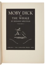 MELVILLE, HERMAN [ROCKWELL KENT] | Moby Dick. Or, The Whale. Chicago: The Lakeside Press, 1930