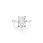 Diamond Ring | 3.02克拉 方形 D色 內部無瑕 鑽石 戒指