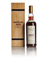  THE MACALLAN FINE & RARE 43 YEAR OLD 46.7 ABV 1959