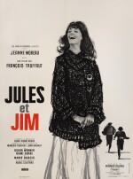 JULES ET JIM (1962) POSTER, FRENCH