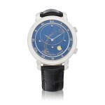 Celestial, Ref. 5102G  White gold astronomical wristwatch with sky chart, phases and orbit of the moon including time of meridian passage of sirius and the moon  Made in 2003
