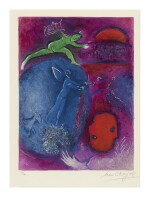 MARC CHAGALL | LAMON'S AND DRYAS'S DREAMS (M. 311; SEE C. BKS. 46)