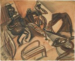 PERCY WYNDHAM LEWIS | MUSICIANS AND FIGURES DANCING