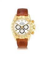 Rolex | Cosmograph Daytona "Inverted 6", Reference 16518, A yellow gold chronograph wristwatch, Circa 1991 | 勞力士 | Cosmograph Daytona "Inverted 6" 型號16518   黃金計時腕錶，約1991年製