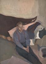 ALISON WATT | PORTRAIT OF A YOUNG MAN BY THE BED