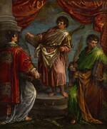 Three male martyr saints, including Saint Stephen