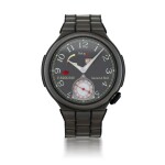OCTA SPORT TITANIUM WRISTWATCH WITH DIGITAL DATE DISPLAY, BRACELET, DAY/NIGHT AND POWER RESERVE INDICATION
