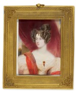 EMANUEL THOMAS PETER | Portrait of a lady, traditionally identified as Princess Lobkowitz, circa 1830