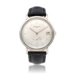 Reference 3445 Calatrava | A white gold automatic wristwatch with date, Circa 1970