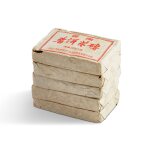 80年代 景谷茶廠油光紙磚 1980s Jinggu Tea Factory Ripe Tea Brick (5 PC)