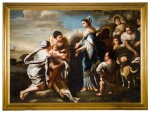 FOLLOWER OF LUCA GIORDANO, CALLED FA PRESTO | THE FINDING OF MOSES