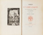 Odes funambulesques. Alençon, 1857. Édition originale (1/2 maroquin brun). + l.a.s., 1875
