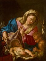 The Madonna and Child with the infant Saint John the Baptist
