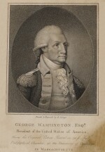 George Washington, Esq.R President of the United States of America (Stauffer 2753; Hart 214; Wick 31)