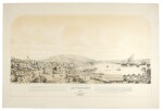 Firks, Henry. A large, striking view of San Francisco just prior to the Gold Rush, published in San Francisco