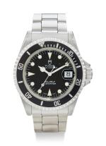 TUDOR | SUBMARINER, REFERENCE 79190, A STAINLESS STEEL WRISTWATCH WITH DATE AND BRACELET, CIRCA 1995