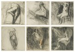 Six Drypoints of the Nude