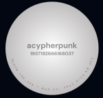 Sat Name: acypherpunk | Sat 1,937,192,666,168,037