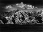 'Mt. Williamson, Sierra Nevada from Owens Valley, California'