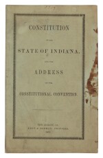 Indiana |  The revised Indiana Constitution of 1851 