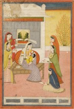 Yashodha Suckling the Infant Krishna, India, Kangra, circa 1820