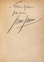 Un jour. 1895. Broché. Envoi à Mallarmé. Avec un poème autographe dédié à Mallarmé.