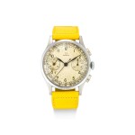 OMEGA | REFERENCE 987 A STAINLESS STEEL CHRONOGRAPH WRISTWATCH, CIRCA 1948