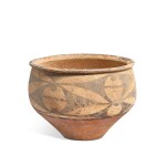 A painted pottery bowl, Yangshao culture, Miaodigou phase, c. 4000-3500 BC 仰韶文化 廟底溝類型 深腹彩陶盌
