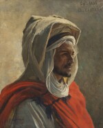 Man Wearing a Burnous, Algeria