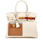 Limited Edition Nata, Chai, Cuivre, Lime, Bleu Brume, and Mauve Sylvestre Swift Colormatic Birkin 30 Gold Hardware, 2023