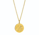 Verdura | 18 Karat Gold and Diamond 'Zodiac' Pendant-Necklace