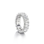Diamond Ring | 鑽石戒指 (18顆D-F色方形鑽石共重9.36克拉)