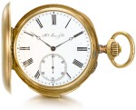 HY MOSER & CIE | A GOLD HUNTING CASED MINUTE REPEATING KEYLESS LEVER WATCH  CIRCA 1900, NO. 25162