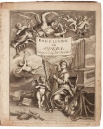 G.F. Handel. First edition of "Rodelinda", 1725