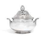 Royal. A German tureen from the Royal Saxon service of Frederick Augustus III, Christian Heinrich Rossbach, Dresden, date letter O, 1812