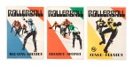 Rollerball (1975), set of 3 match posters, US