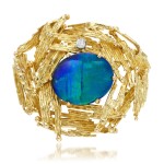 Alan Martin Gard | Opal and diamond brooch, 1967