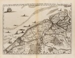 Table des cartes des Pays-Bas et des frontières de France, 1712. In-folio, maroquin rouge.